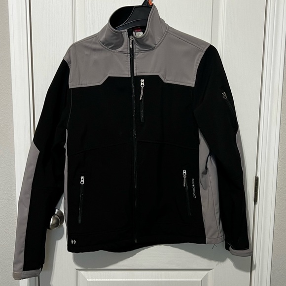 Black Diamond Double Diamond Fleece Lined Soft Shell Jacket Black Size XL - Picture 1 of 10
